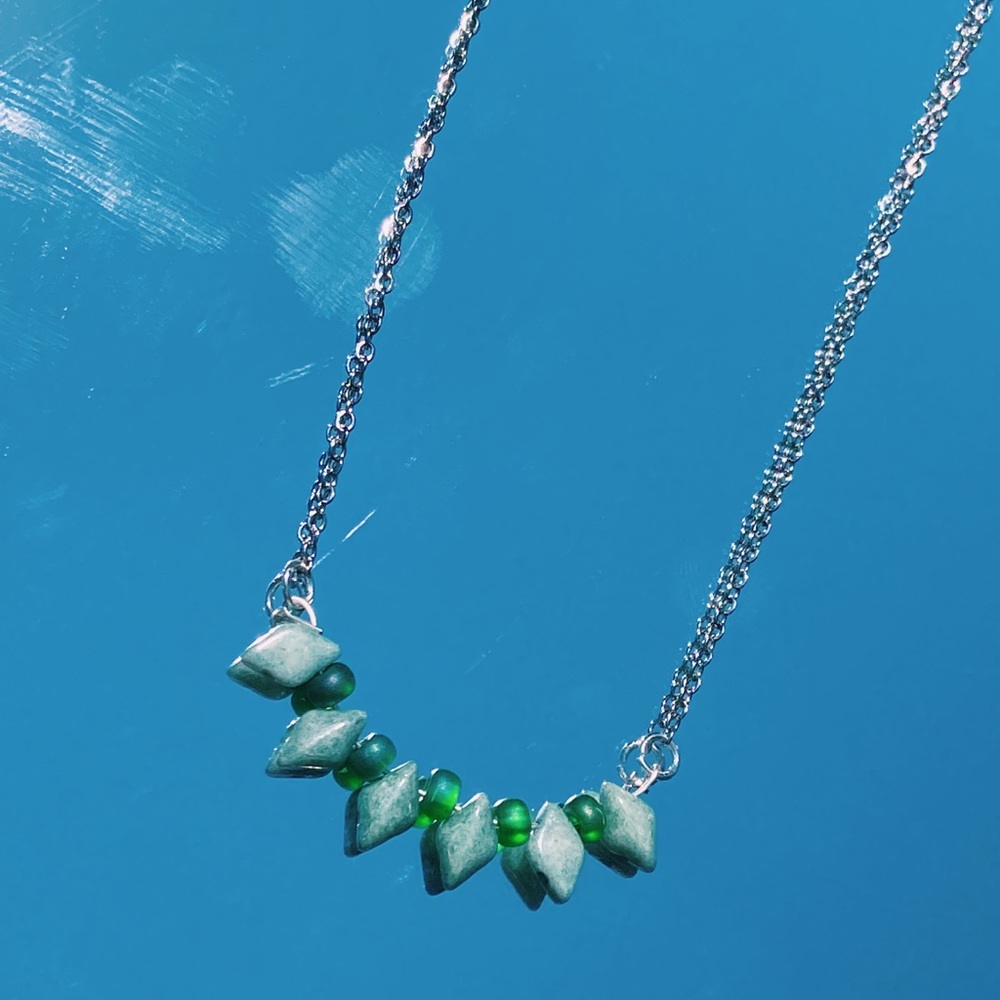 crystal bead necklace
